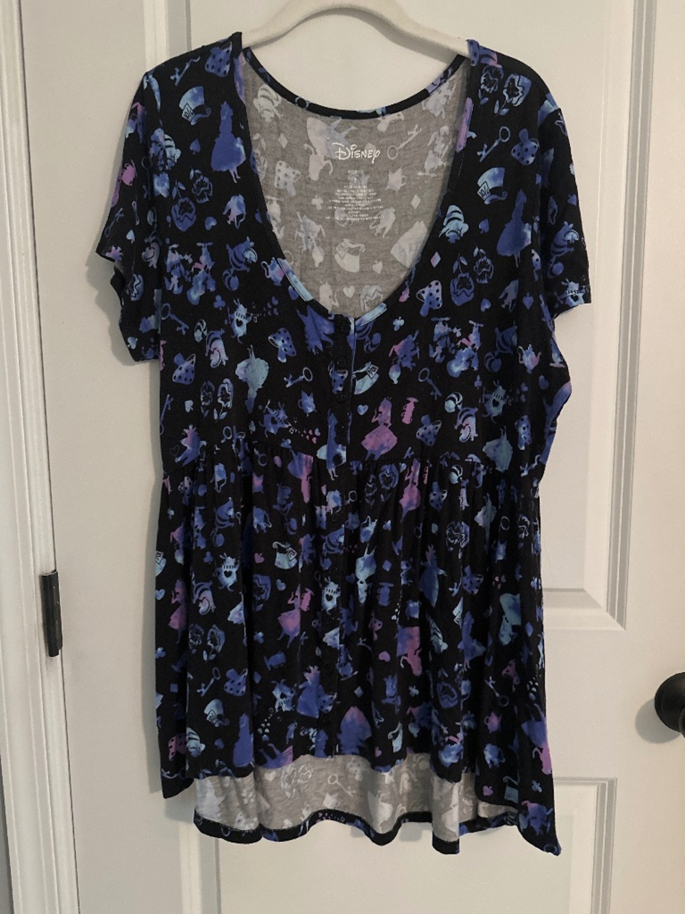 Disney Alice in Wonderland HighLow shirt
